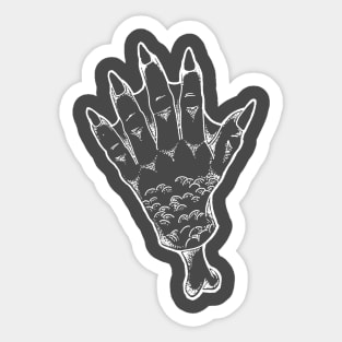 Mermahand Sticker